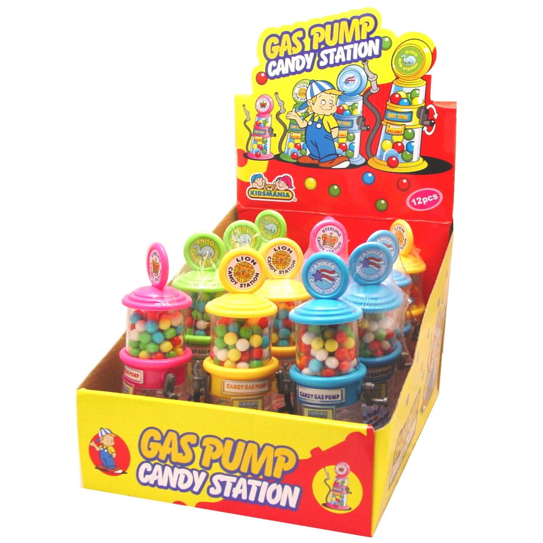 GAS PUMP CANDY DISPENSER 12CT
