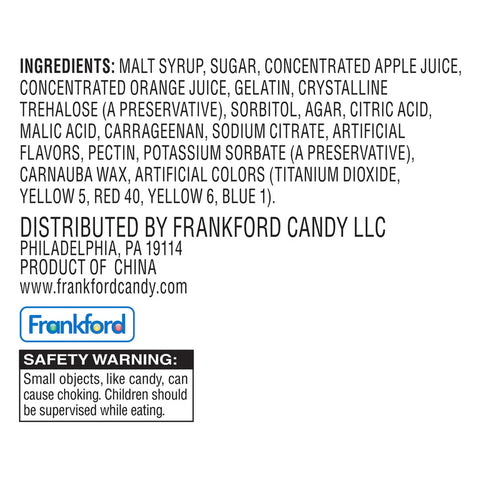 Peelable Shapes Gummy 4.52oz 1ct