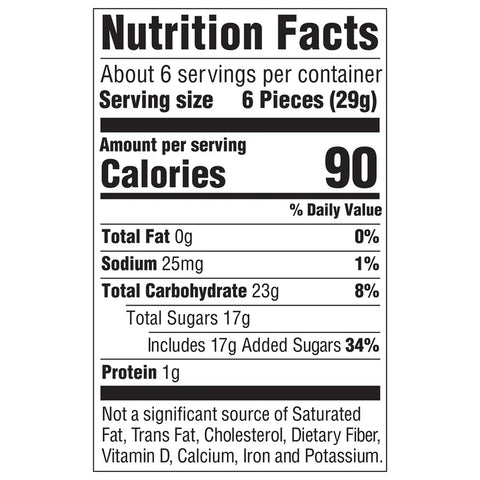 Peelable Shapes Gummy 4.52oz 1ct