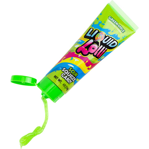 Koko's Sour Liquid Lolli Squeeze Candy | 12ct, Box