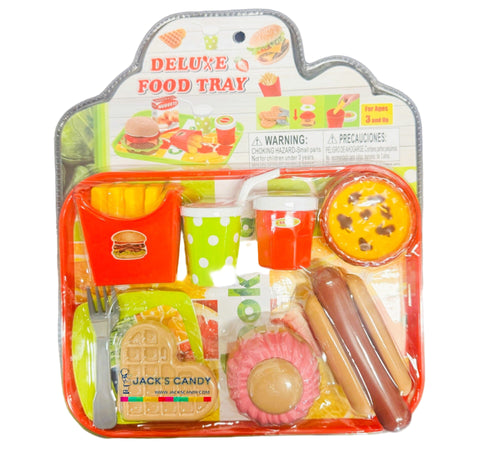 Deluxe Food Tray Play Set 1CT