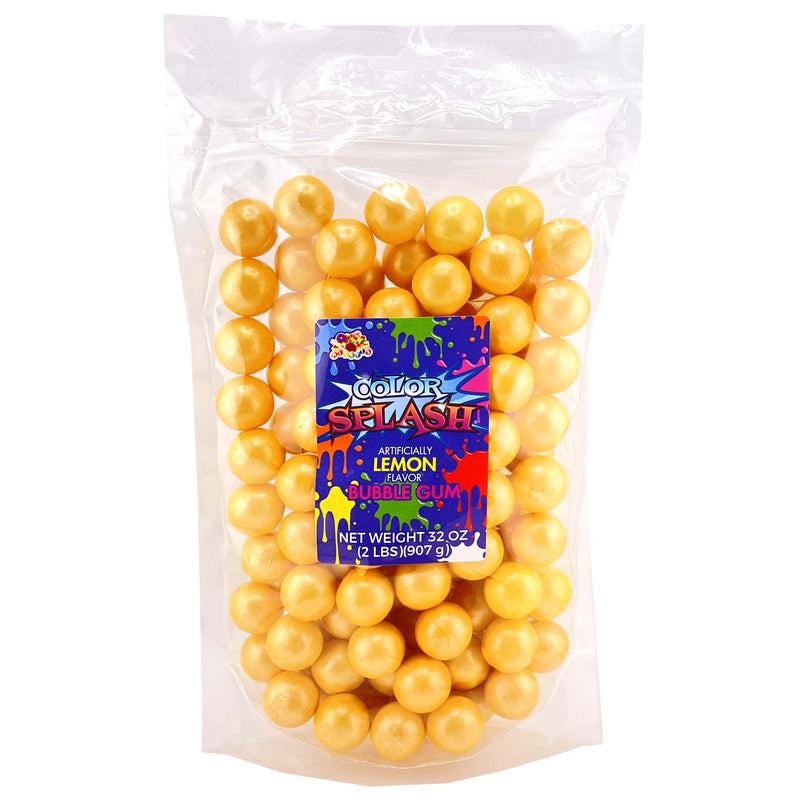 Splash 1" Gummballs Yellow Pearl 2Lbs