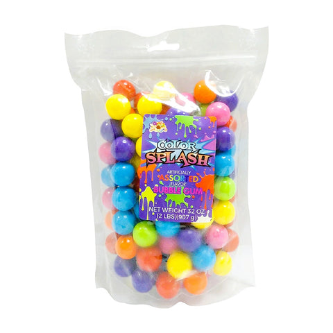 Splash Gumballs (1") Assorted | 2lb, Bag