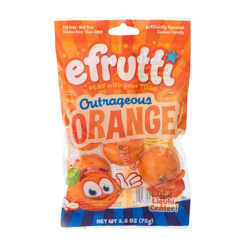 Efrutti Gummi Orange Liquid Center 2.6oz