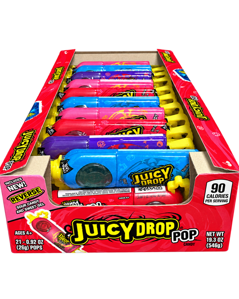 Bazooka Juicy Drop Pop 21ct
