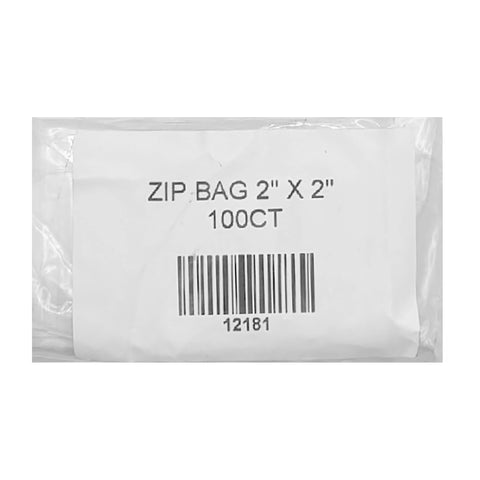 Zip Bag (2" X 2") | 100ct, Bag