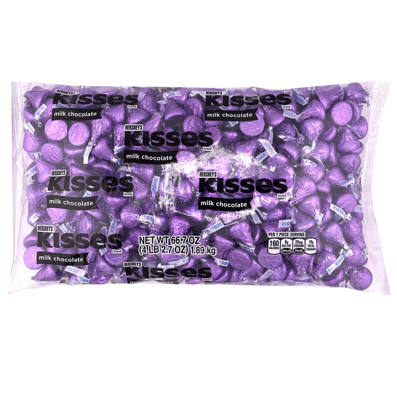 Kisses Purple Foils 66.7Oz