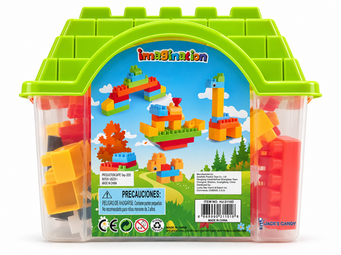 Blocks Play & Learn Set 76pcs