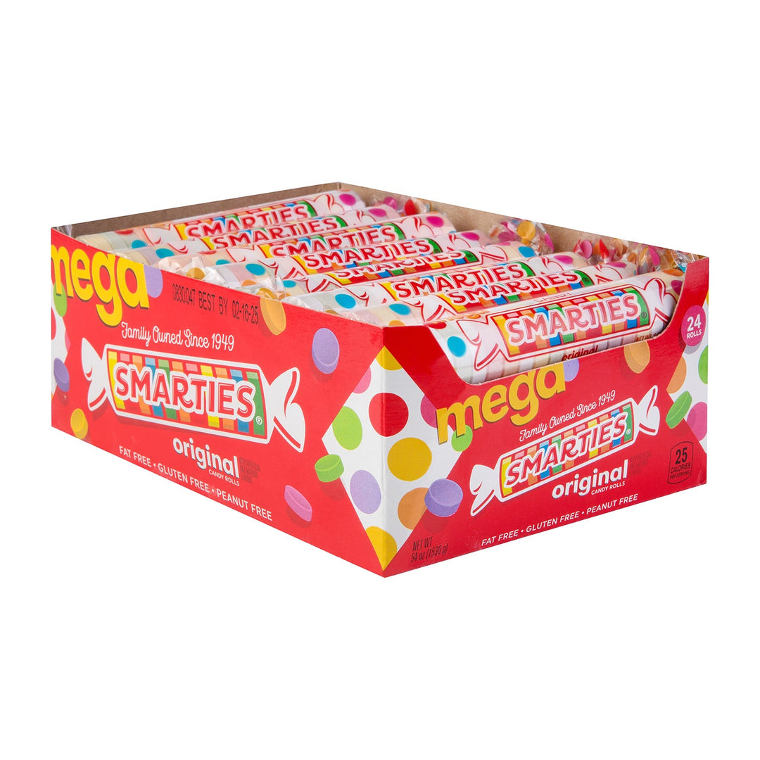 Smarties Square Box Smarties Candy Smarties Mega Box | 24ct, Box – Jack's Candy