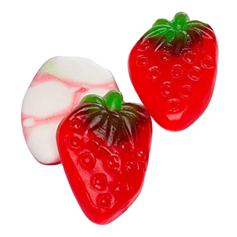 Vidal Gummy Strawberry with Cream | 4.4lb, Bag