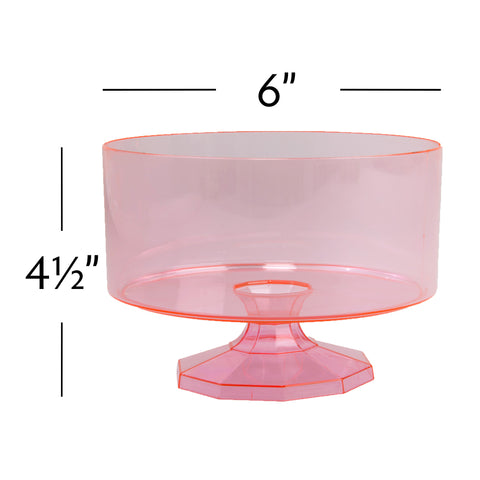 Trifle Container Small New Pink | Each