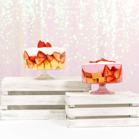 Trifle Container Small New Pink | Each