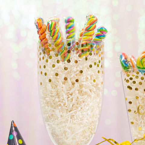 Plastic Jump Wine Glass Gold (47 oz) | Each