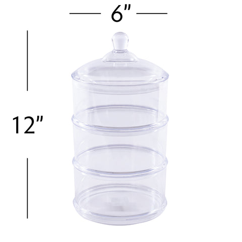 Plastic Stackable 3 Layer Bag | Each