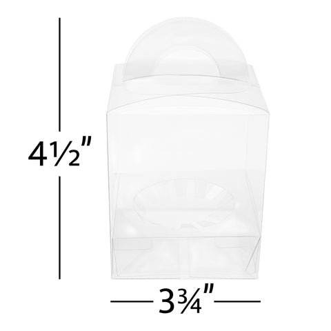 PVC Individual Cupcake Box 12ct | Bag