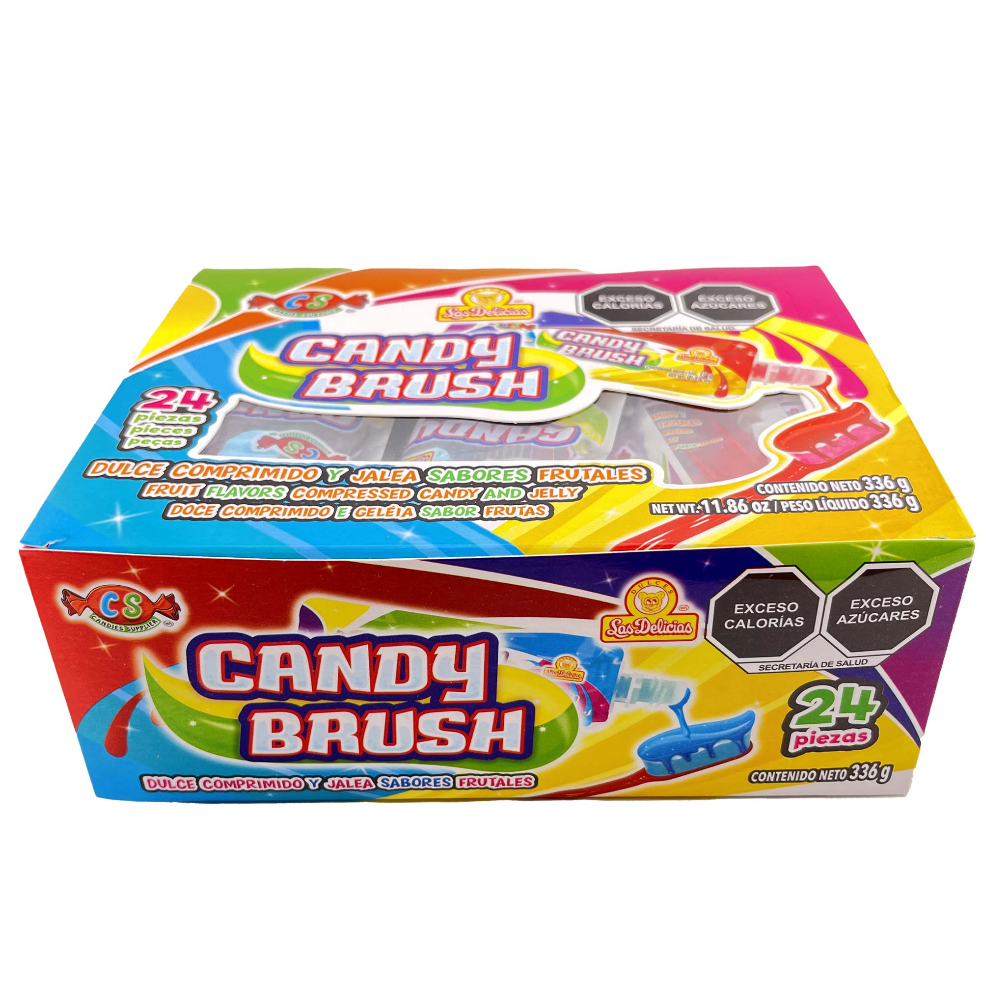 Las Delicias Candy Brush 24Ct