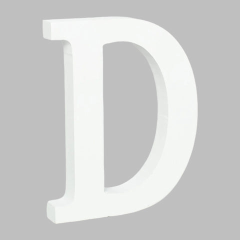Wooden Letter D (7.5") | Bag