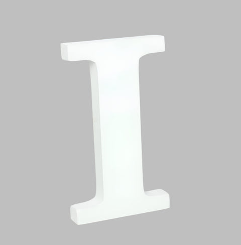 Wooden Letter I (7.5") | Bag