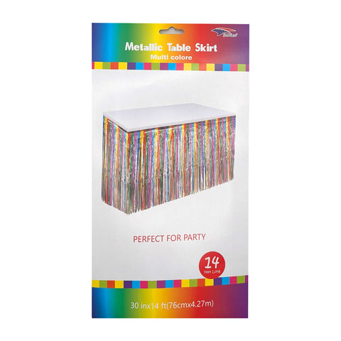 Table Skirt (30"X 14") Met Fiesta | Bag