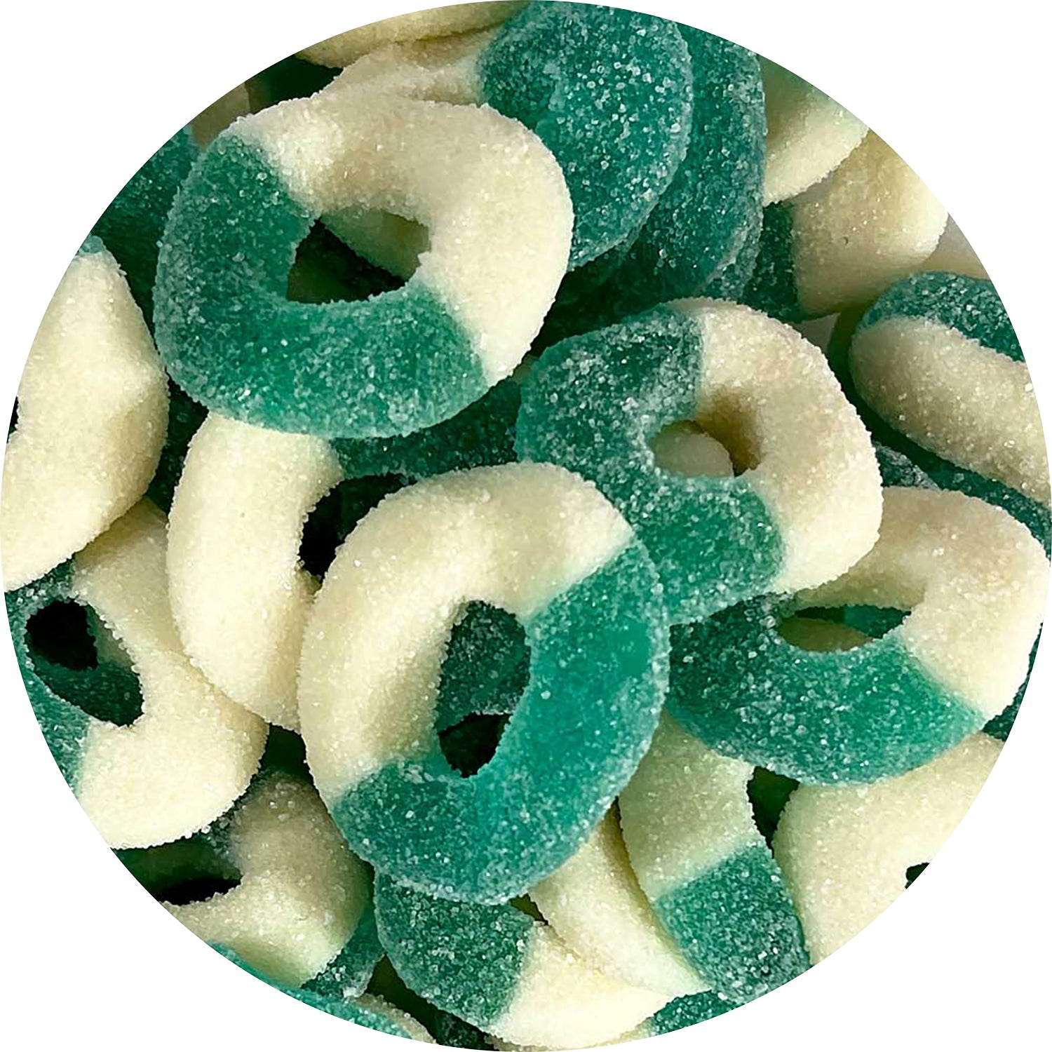 Goya Raspberry Rings Jovy Gummy Blue Raspberry Rings | 5lb, Bag – Jack's Candy