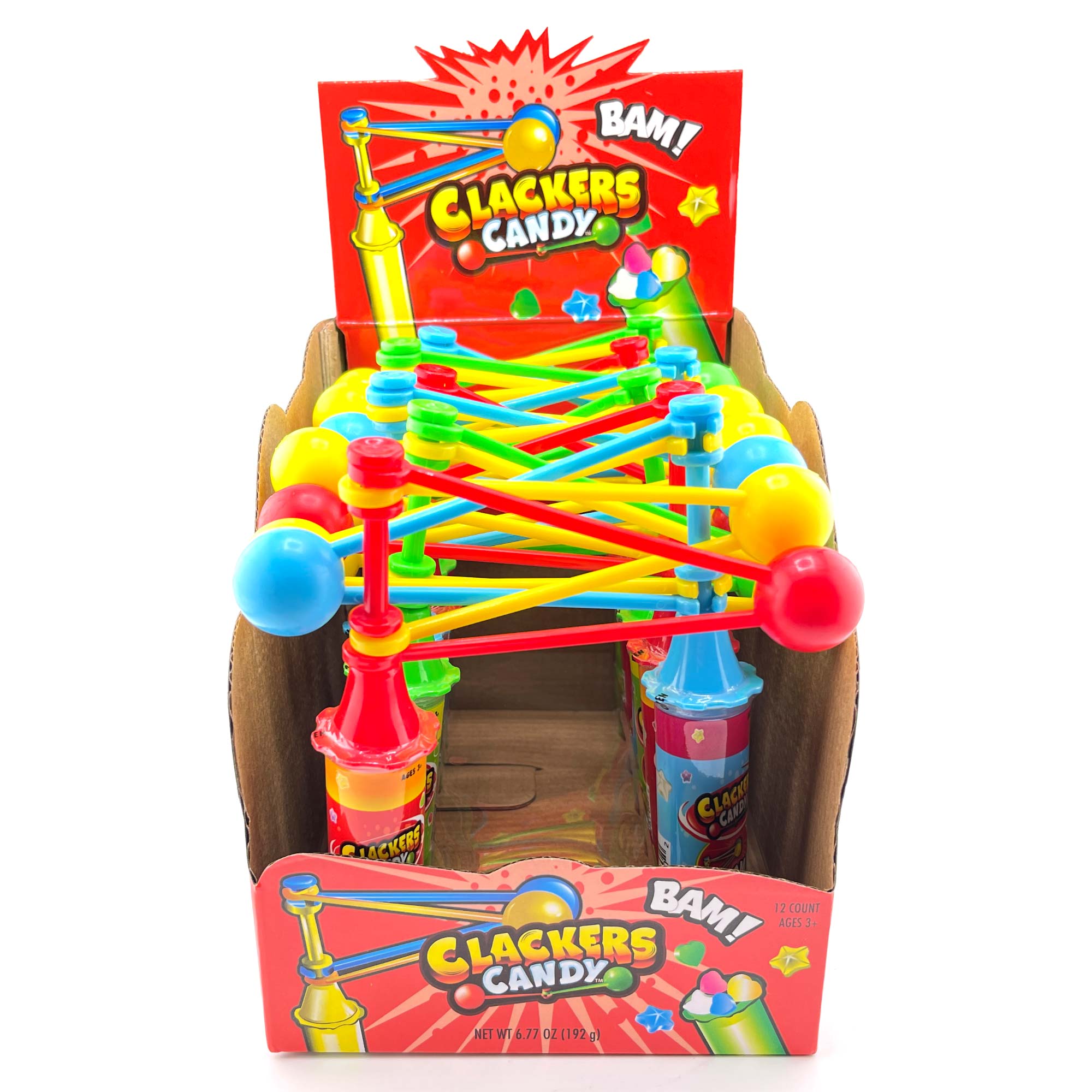 Kokos Clacker Toy & Candy .56Z  12Ct