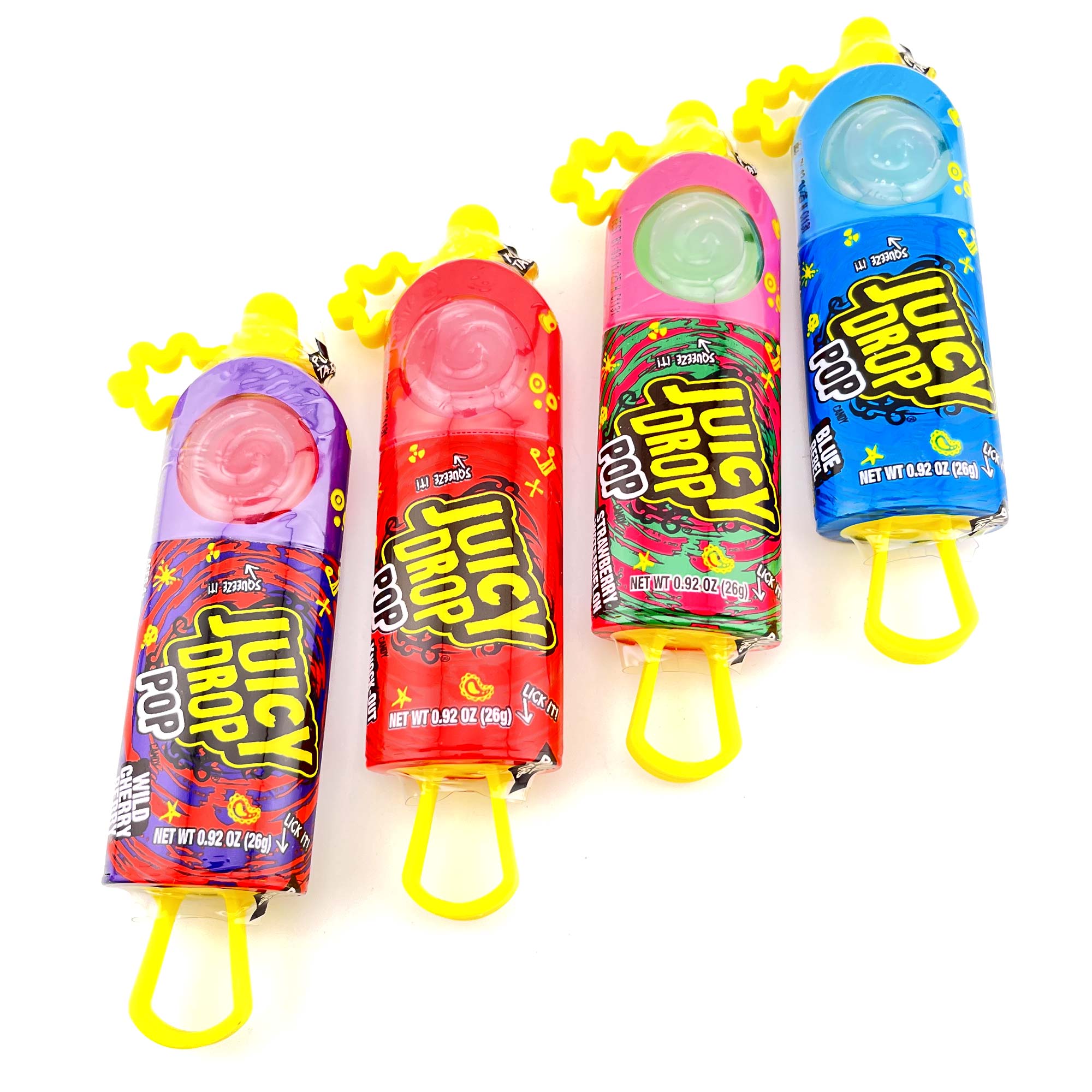 Bazooka Juicy Drop Pop Assortd 18Ct Jack s Candy