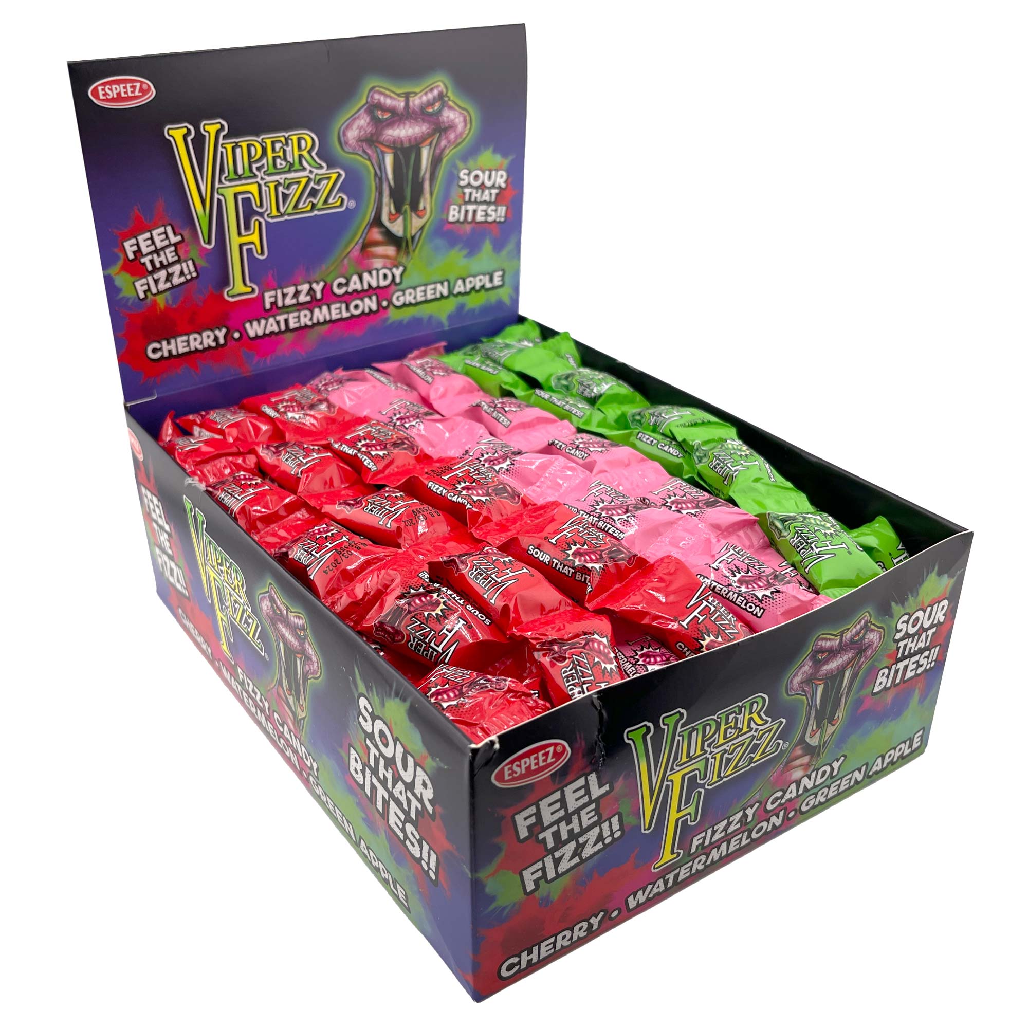 Fizzlers Apple Candy 48 Count