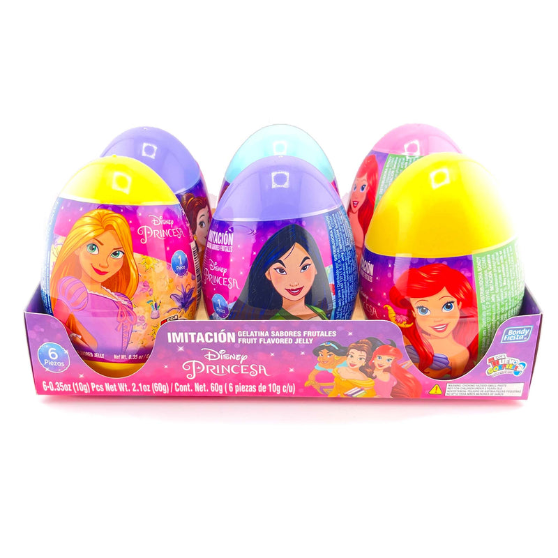 Bondy Mega Egg Princesas 6Ct