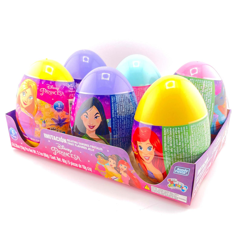 Bondy Mega Egg Princesas 6Ct