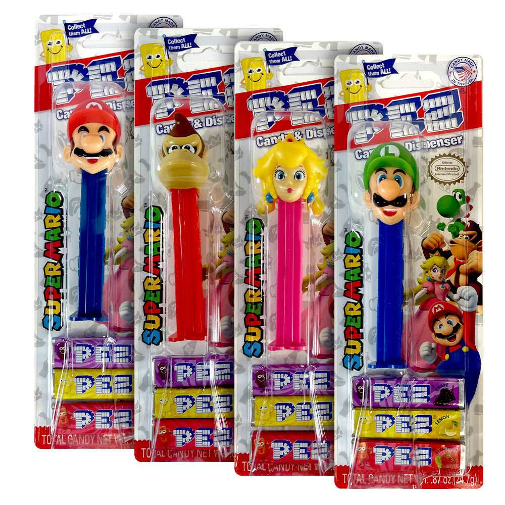 PEZ Nintendo Assorted | 0.87oz, 12ct, Box – Jack's Candy