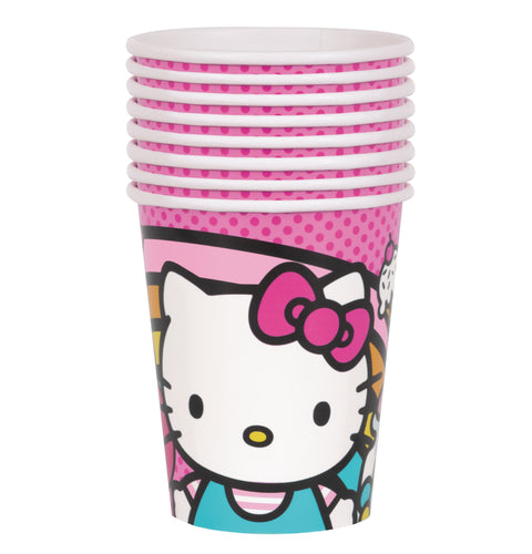 Cup 9z 8ct - Hello Kitty & Friends