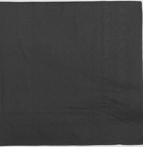 Napkins 24ct - Black