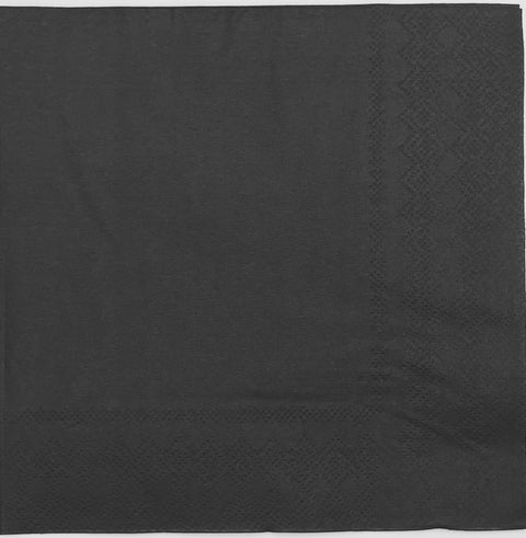 Napkins 24ct - Black