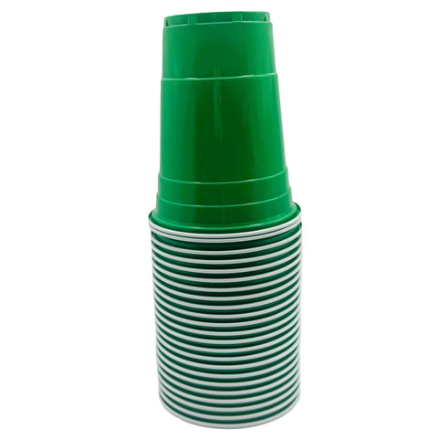 Plastic Cup 16z 24ct-Emerald
