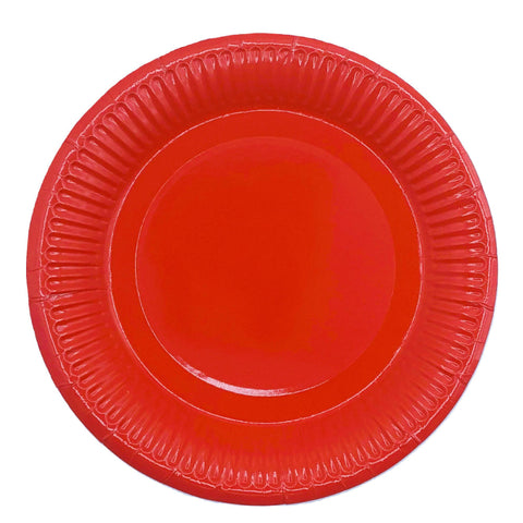 Plates 7" 24ct - Red