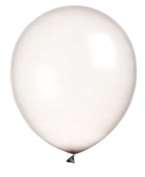 Latex Balloon 9 inch 100ct-Clear