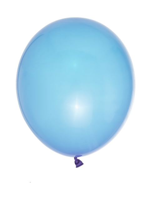 Latex Balloon 9 inch 100ct-Blue