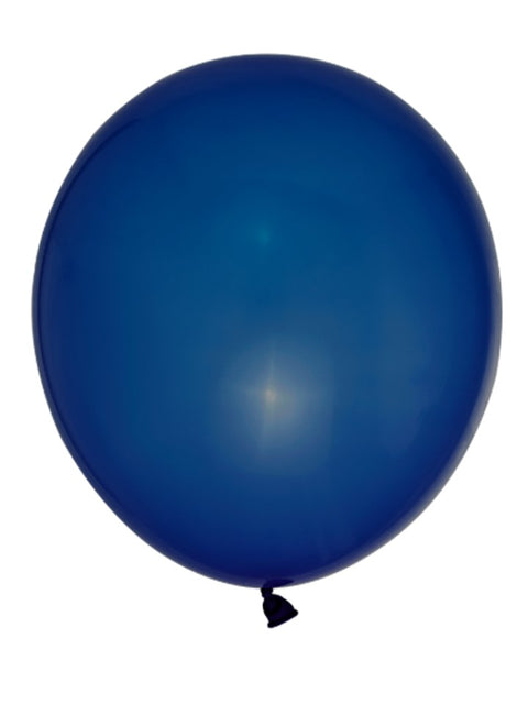 Latex Balloon 9 inch 100ct-Navy