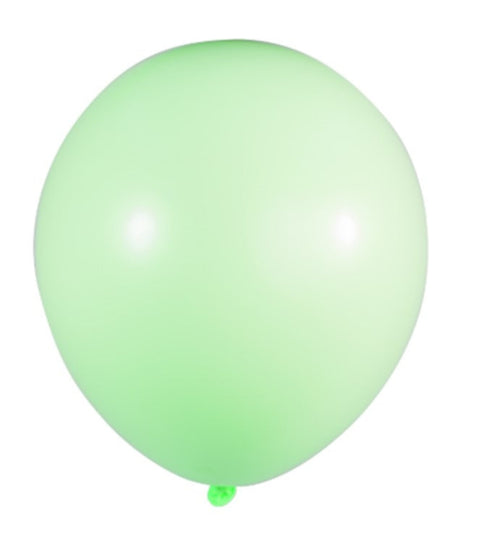 Macaron Latex Balloon 10 inch 100ct-Green