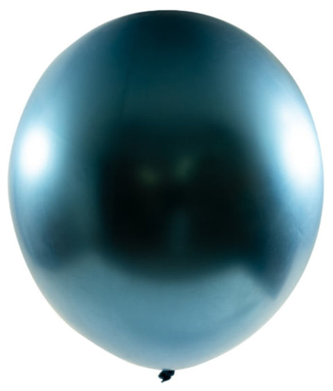 Chrome Latex Balloon 36 inch 2ct-Blue