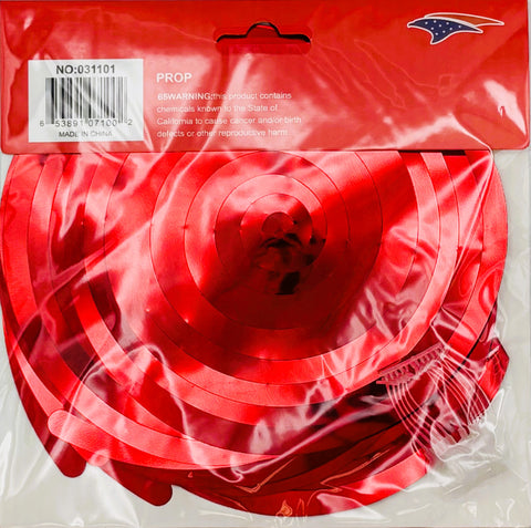 Metalic Swirl 12 pieces -Red