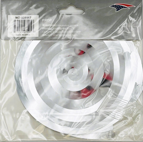 Metalic Swirl 12 pieces -Silver