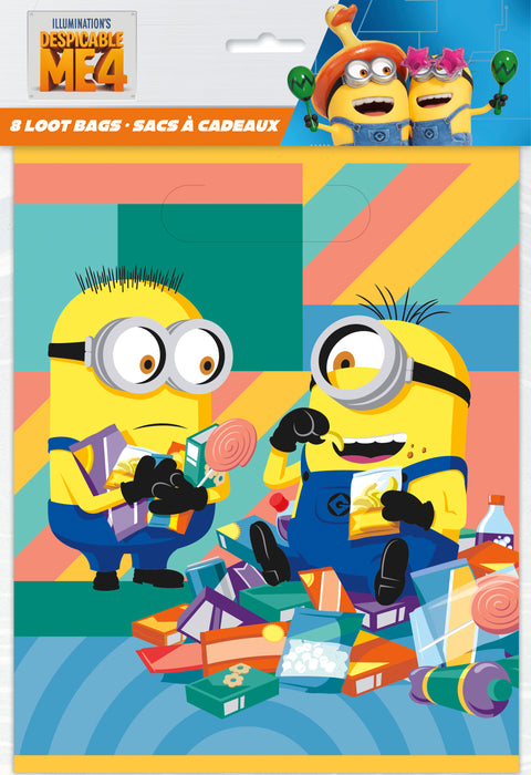 Loot Bag 8ct - Despicable Me