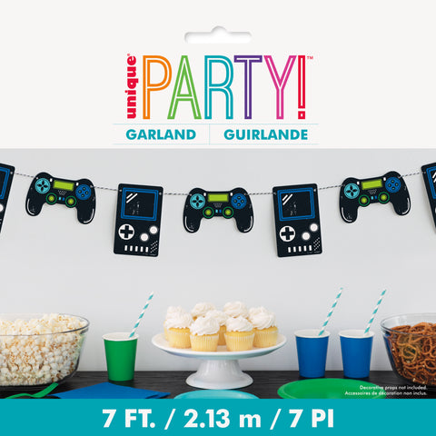 Garland Banner 7ft - Gamer