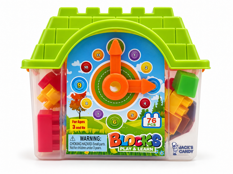 Blocks Play & Learn Set 76pcs