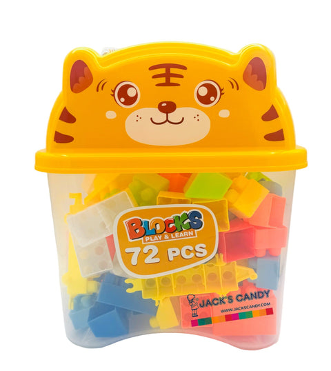 Blocks Play Set 72pcs 1Ct