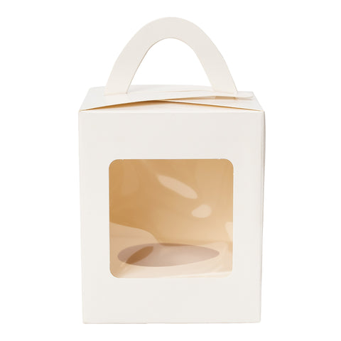 Individual Cupcake Box 12ct White | Bag