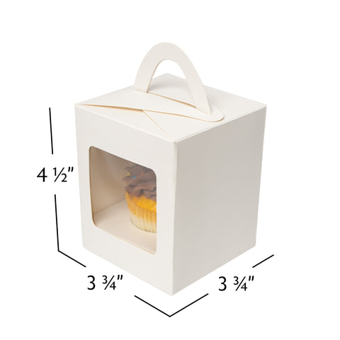 Individual Cupcake Box 12ct White | Bag