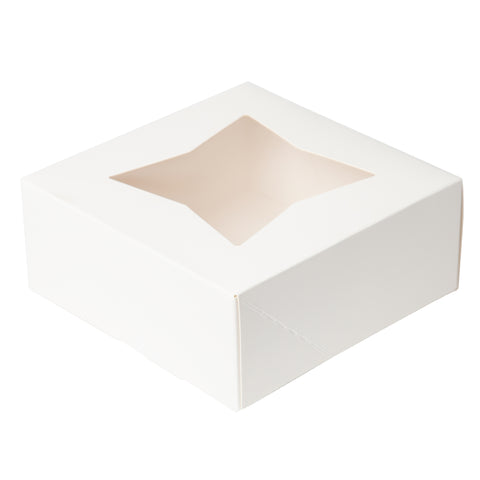 Bakery Box 6" 25ct White | Bag