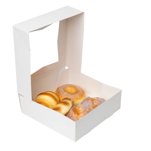 Bakery Box 8" 25ct White | Bag